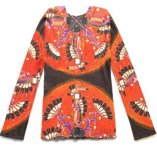 極美品】2012 PLEATS PLEASE ネイティブ プリーツトップス-