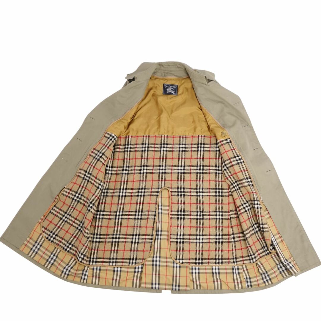 BURBERRY BLACK LABEL(バーバリーブラックレーベル)のVintage バーバリー Burberrys コート トレンチコート 裏チェック ライナー付き アウター メンズ 94-175(L相当) カーキベージュ メンズのジャケット/アウター(トレンチコート)の商品写真