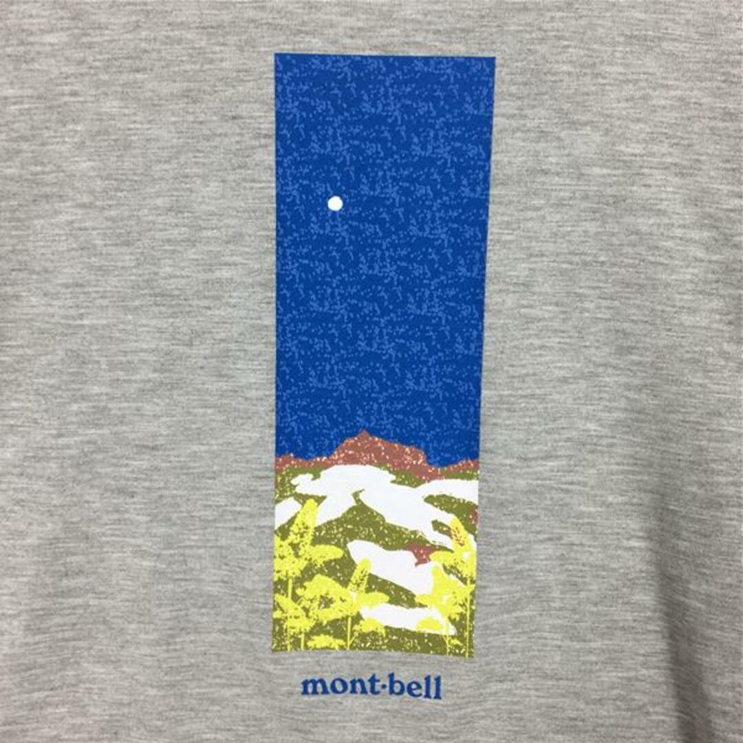 mont bell(モンベル)のWOMENs M  モンベル WIC.T 暁 Tシャツ MONTBELL 1114251 グレー系 レディースのファッション小物(その他)の商品写真