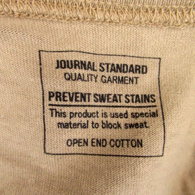 JOURNAL STANDARD(ジャーナルスタンダード)のジャーナルスタンダード Tシャツ カットソー 半袖 無地 オーバーサイズ 茶色 レディースのトップス(Tシャツ(半袖/袖なし))の商品写真
