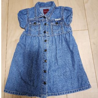 GUESSのデニムワンピース　24M　９０cm(ワンピース)