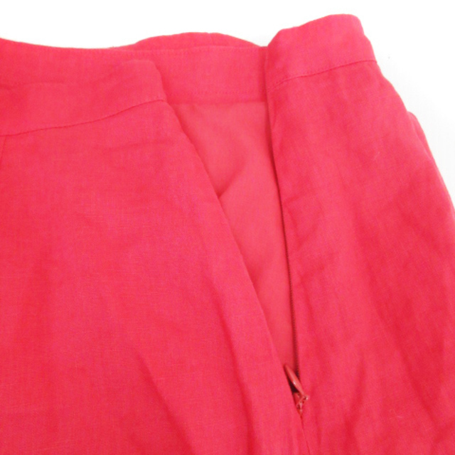 NATURAL BEAUTY BASIC(ナチュラルビューティーベーシック)のナチュラルビューティーベーシック フレアスカート ロング丈 M 赤 /FF31 レディースのスカート(ロングスカート)の商品写真