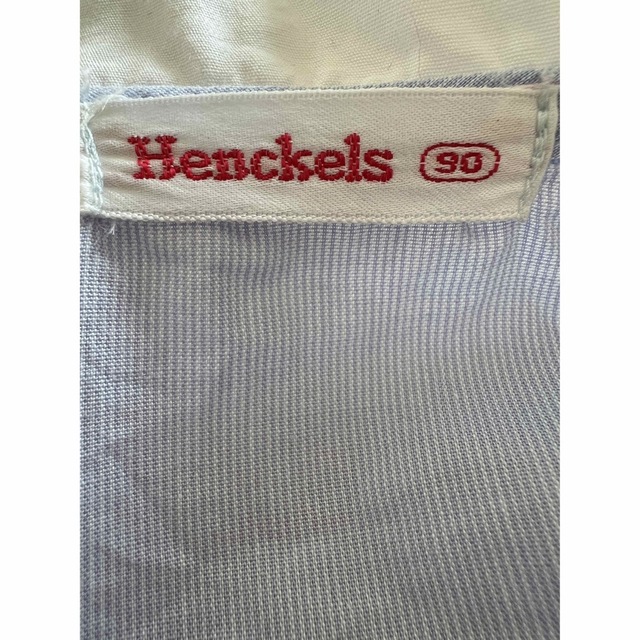 Henckels(ヘンケルス)のHenckelsストライプシャツ　子ども服女の子男の子サイズ90 キッズ/ベビー/マタニティのキッズ服女の子用(90cm~)(ブラウス)の商品写真