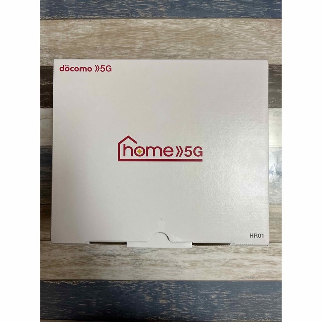 スマホ/家電/カメラdocomo home5G HR01 ドコモ ルーター（美品）