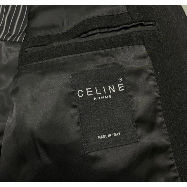 celine(セリーヌ)のCeline homme セリーヌオム　セリーヌ　ロングコート　トレンチコート メンズのジャケット/アウター(トレンチコート)の商品写真