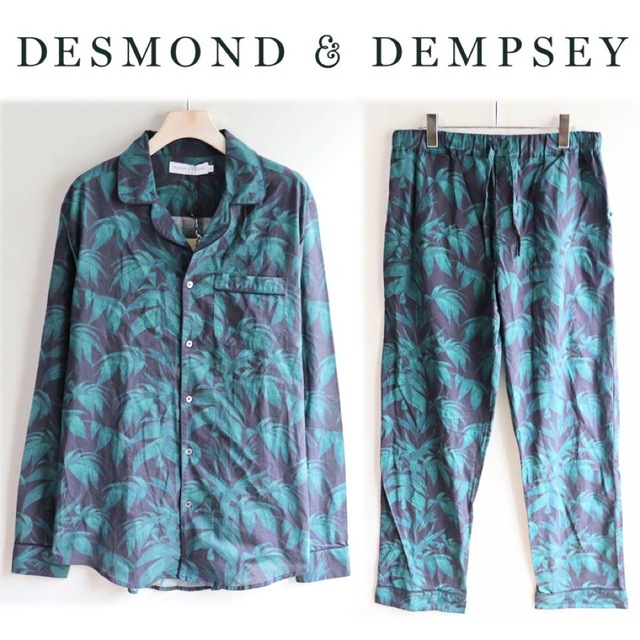 《Desmond&Dempsey》新品 パジャマシャツ＋パンツ 大きめSパンツ