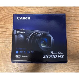 キヤノン(Canon)の【新品未使用】Canon  Power Shot SX740HS （シルバー）(コンパクトデジタルカメラ)