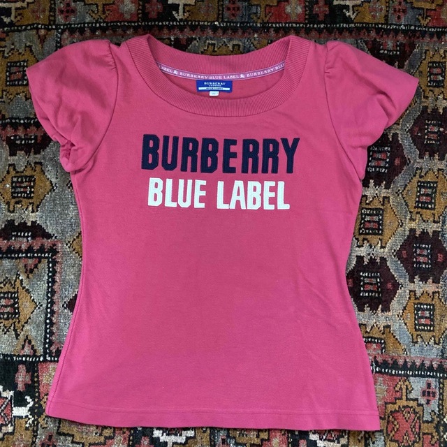 BURBERRY BLUE LABEL(バーバリーブルーレーベル)のバーバリーブルーレーベル Burberry カットソー　Tシャツ レディースのトップス(カットソー(半袖/袖なし))の商品写真