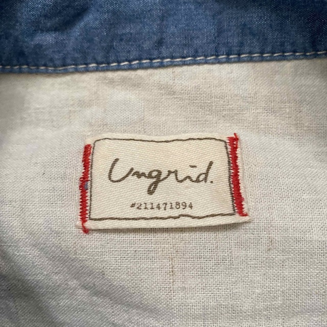 Ungrid(アングリッド)のアングリッド　Ingrid デニムシャツ メンズのトップス(シャツ)の商品写真