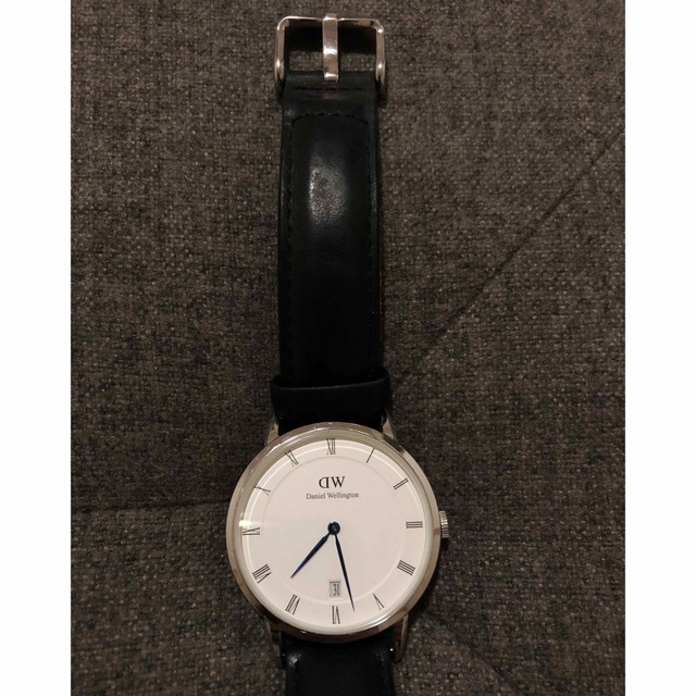 Daniel Wellington(ダニエルウェリントン)のダニエルウェリントン　腕時計　黒　日付　Daniel Wellington レディースのファッション小物(腕時計)の商品写真