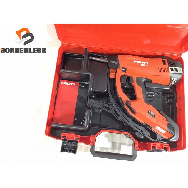 ☆未使用品☆ HILTI ヒルティ ガス式鋲打ち機 GX3 取扱説明書/ケース ...