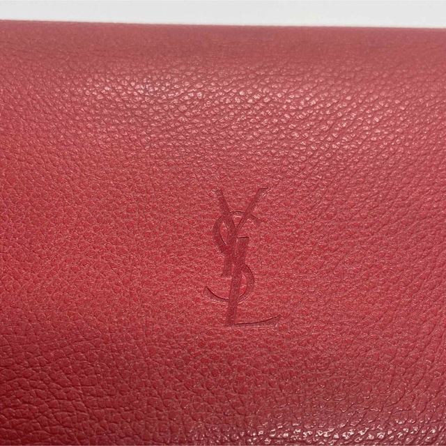 Yves Saint Laurent(イヴサンローラン)のYVES SAINT LAURENT イブサンローラン 長財布 赤 レディース レディースのファッション小物(財布)の商品写真