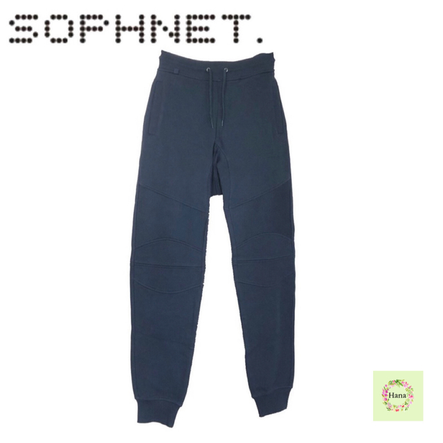 SOPHNET. ソフネット スウェット パンツ ネイビー メンズ Ｍ新品付属品