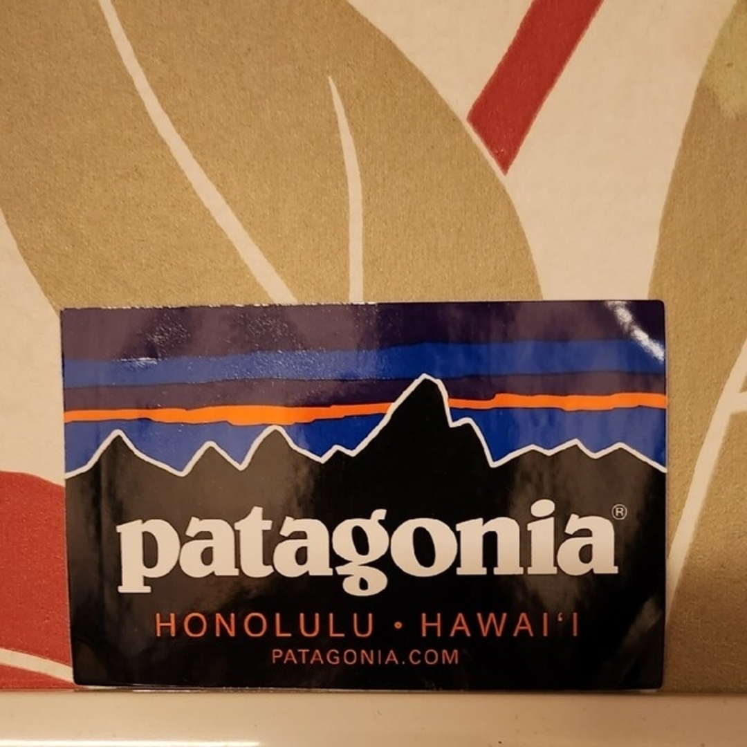 patagonia(パタゴニア)のpatagpnia ステッカー インテリア/住まい/日用品の文房具(シール)の商品写真