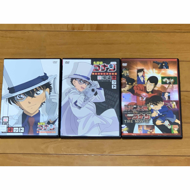 【送料無料】名探偵コナン 劇場版&TVセレクションDVD 3点セット　怪盗キッド 1