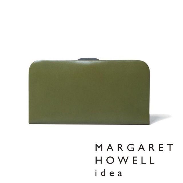 MARGARET HOWELL(マーガレットハウエル)の【店頭展示品タグ付き】マーガレットハウエルアイデア 長財布ライジア オリーブ レディースのファッション小物(財布)の商品写真