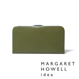 マーガレットハウエル(MARGARET HOWELL)の【店頭展示品タグ付き】マーガレットハウエルアイデア 長財布ライジア オリーブ(財布)