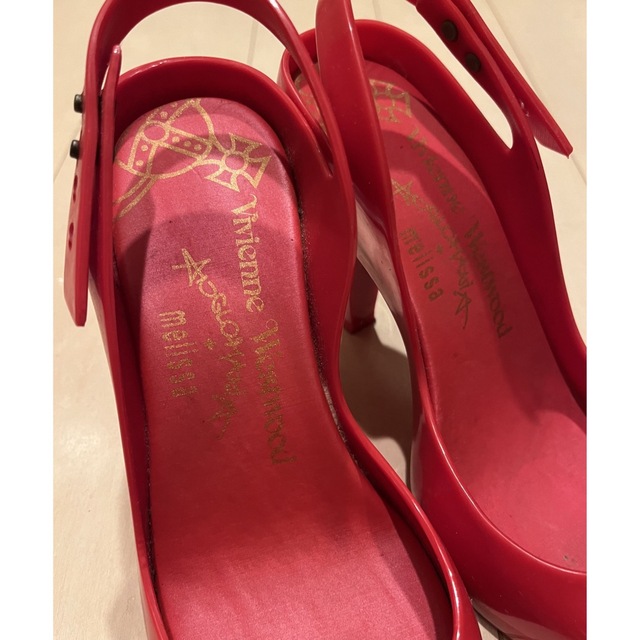 Vivienne Westwood(ヴィヴィアンウエストウッド)のヴィヴィアンウエストウッド×メリッサ　ラバーパンプス レディースの靴/シューズ(ハイヒール/パンプス)の商品写真