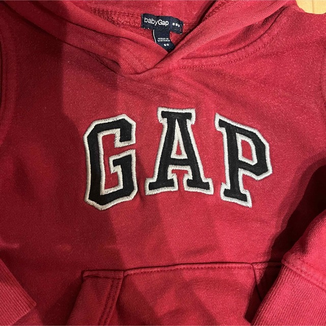 GAP(ギャップ)のGAP フード付きトレーナー キッズ/ベビー/マタニティのベビー服(~85cm)(トレーナー)の商品写真