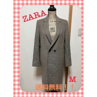 ザラ(ZARA)のZARA チェスターコート ロングコート(チェスターコート)