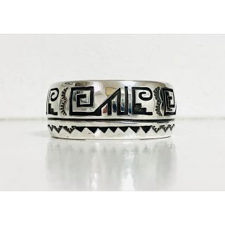 INDIAN JEWELRY - Navajo/ナバホ ロスコ・スコット バングル