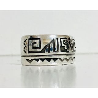 INDIAN JEWELRY - Navajo/ナバホ ロスコ・スコット バングル