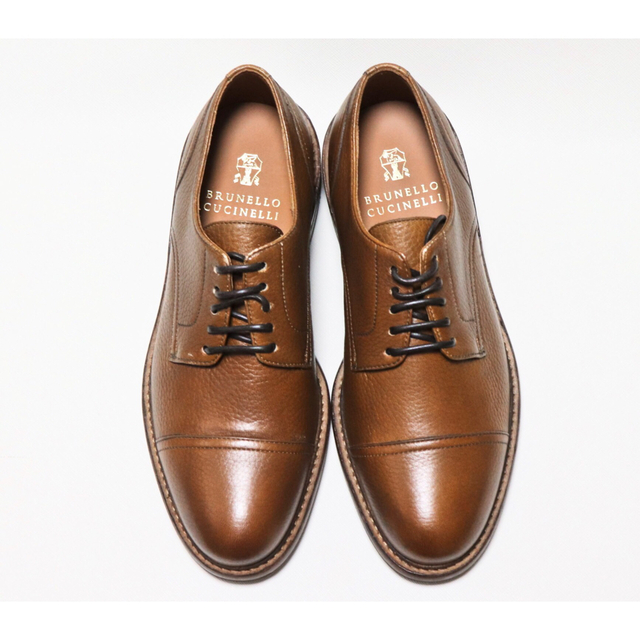 BRUNELLO CUCINELLI - 《ブルネロクチネリ》箱付新品 高級鹿革使用