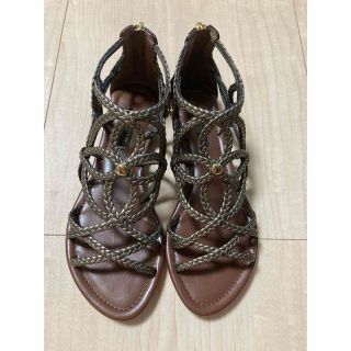 美品!ルイヴィトン フラット サンダル 35