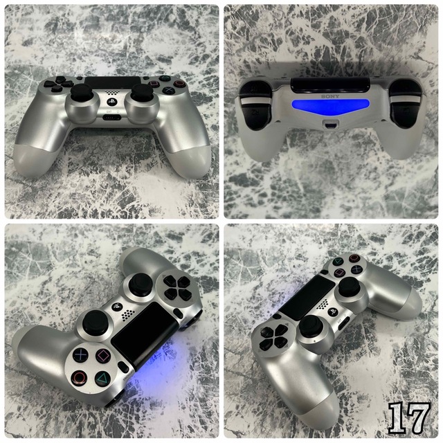 PlayStation4(プレイステーション4)の17 ps4 純正品  ワイヤレスコントローラー DUALSHOCK 4 エンタメ/ホビーのゲームソフト/ゲーム機本体(その他)の商品写真