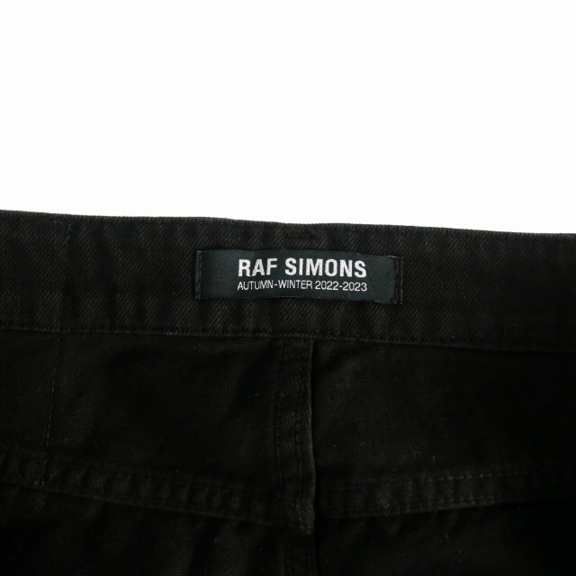 RAF SIMONS(ラフシモンズ)のラフシモンズ RAF SIMONS 22AW ワイドフィット デニムパンツ 28 メンズのパンツ(デニム/ジーンズ)の商品写真