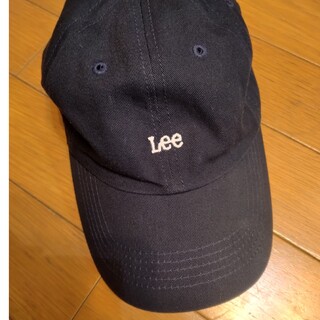 リー(Lee)のLee　帽子　ネイビー　美品(その他)