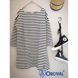 オーシバル(ORCIVAL)の【送料無料レディース】ORCIVALオーシバルバスクボーダーチュニック(Tシャツ(長袖/七分))