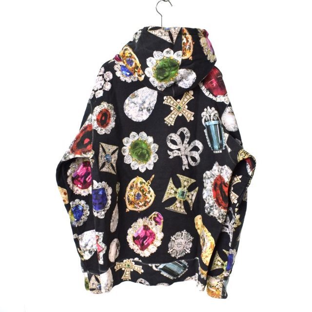 Supreme(シュプリーム)のシュプリーム 18AW Jewels Hooded Sweatshirt 黒 L メンズのトップス(その他)の商品写真