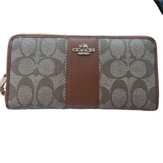 コーチ(COACH)の美品　COACH コーチ　長財布　財布　メンズ　レディース(長財布)