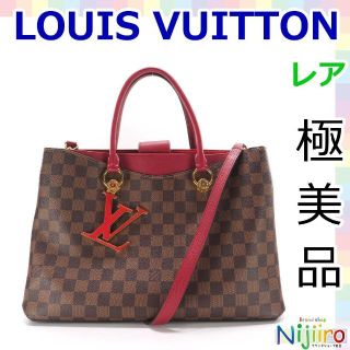 ルイヴィトン(LOUIS VUITTON)の【極美品】ルイヴィトン ダミエ LVリバーサイド トートバッグ 1333(トートバッグ)