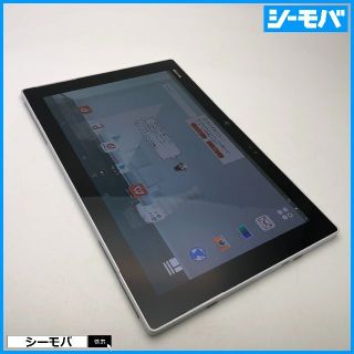 フジツウ(富士通)の880 SIMフリー docomo arrows Tab F-04H 白 美品(タブレット)