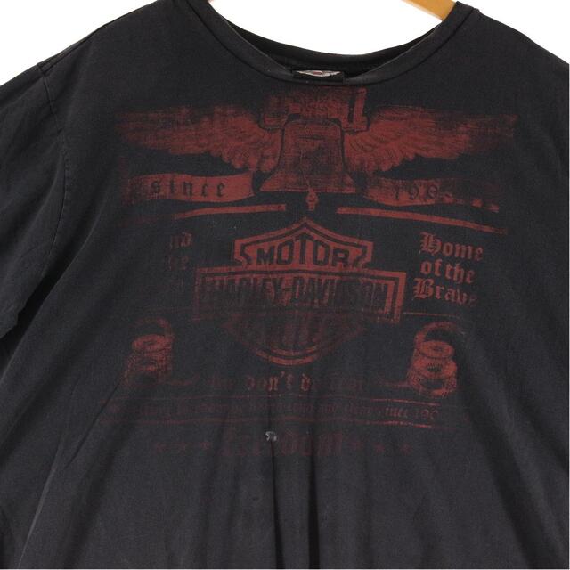 Harley Davidson(ハーレーダビッドソン)の古着 ハーレーダビッドソン Harley-Davidson ロングTシャツ ロンT メンズXXL /eaa308798 メンズのトップス(Tシャツ/カットソー(半袖/袖なし))の商品写真