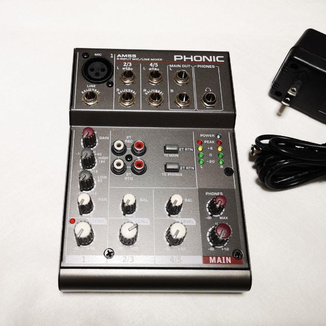 PHONIC　AM85　(ミキサー)　フォニック　Mixer　通販