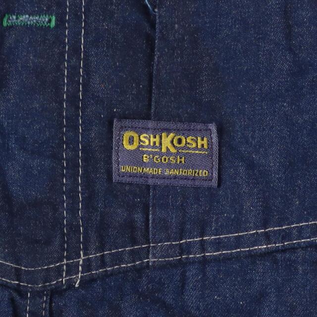 OshKosh - 古着 60年代 オシュコシュ Osh kosh 濃紺 デニム
