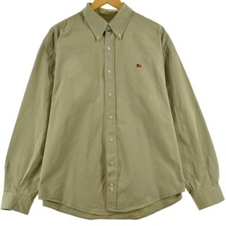 バーバリー(BURBERRY)の古着 バーバリー Burberry's LONDON 長袖 ボタンダウンシャツ メンズL /eaa308868(シャツ)