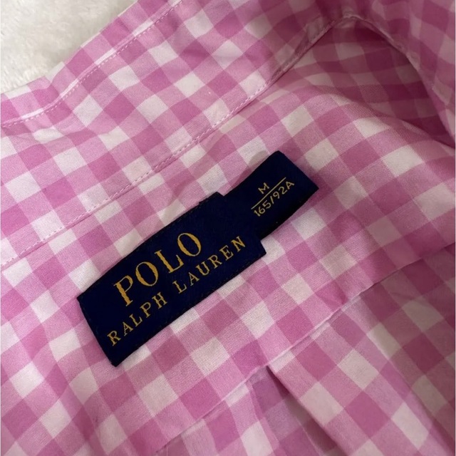 POLO RALPH LAUREN(ポロラルフローレン)の美品❣️ポロラルフローレンシャツ❣ギンガムチェック❣XL レディースのトップス(シャツ/ブラウス(長袖/七分))の商品写真