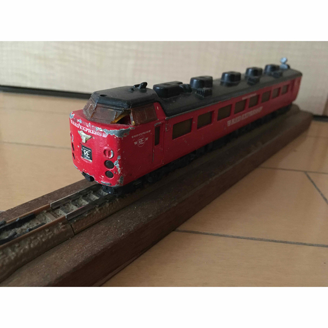 BANDAI(バンダイ)の鉄道模型バンダイ　レッドエクスプレス エンタメ/ホビーのおもちゃ/ぬいぐるみ(鉄道模型)の商品写真