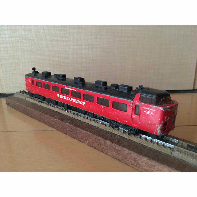 BANDAI(バンダイ)の鉄道模型バンダイ　レッドエクスプレス エンタメ/ホビーのおもちゃ/ぬいぐるみ(鉄道模型)の商品写真