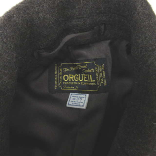 other - オルゲイユ Ulster Jacket ウール Pコート 36 OR-4037の通販