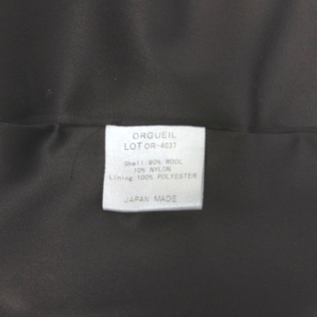 オルゲイユ Ulster Jacket ウール Pコート 36 OR-4037