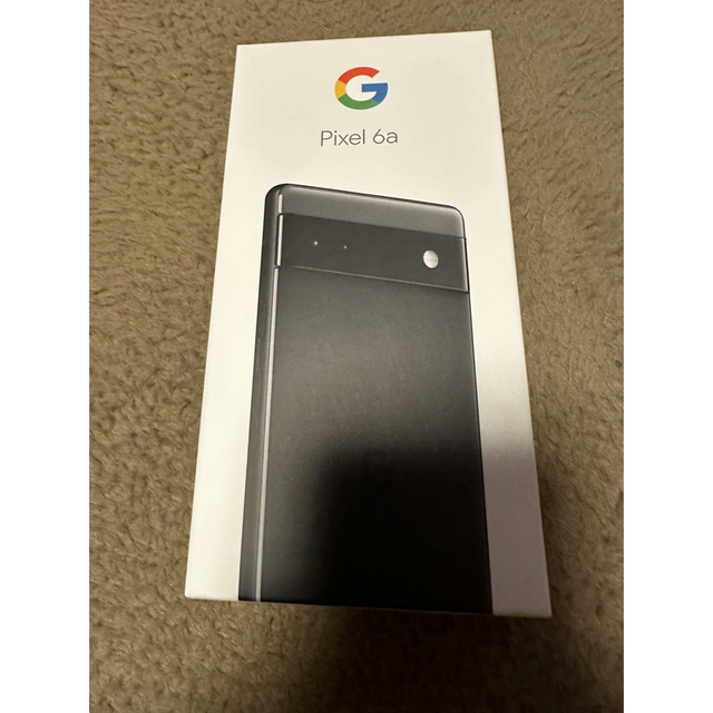 Google Pixel(グーグルピクセル)のGoogle pixel6a チャコール スマホ/家電/カメラのスマートフォン/携帯電話(スマートフォン本体)の商品写真