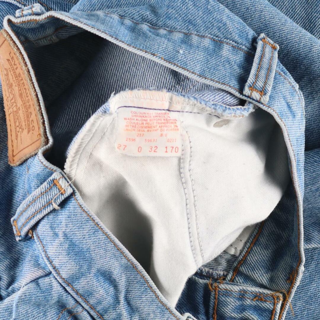 リーバイス Levi's 631 テーパードジーンズ デニムパンツ カナダ製 レディースM(w25) /eaa323927