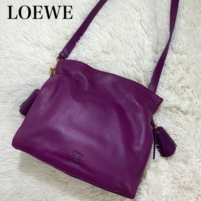 極美品✨LOEWE ロエベ フラメンコ ショルダーバッグ アナグラム