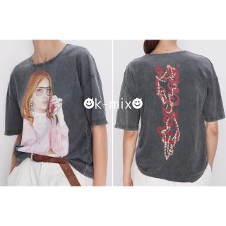 ザラ プリントTシャツ Tシャツ(レディース/半袖)の通販 300点以上