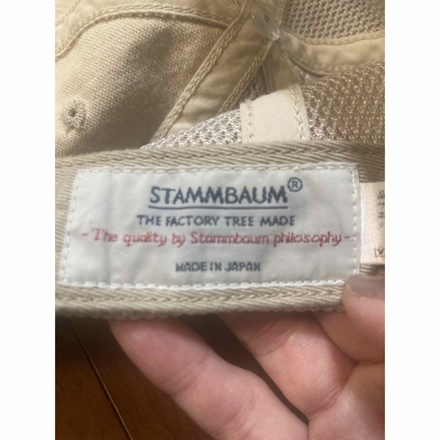 STAMMBAUM/シュタンバウムCORDUROY CAP